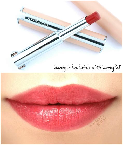 givenchy le rose perfecto lip balm swatches|givenchy black pink lip gloss.